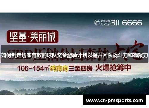 如何制定切实有效的球队奖金激励计划以提升团队战斗力和凝聚力